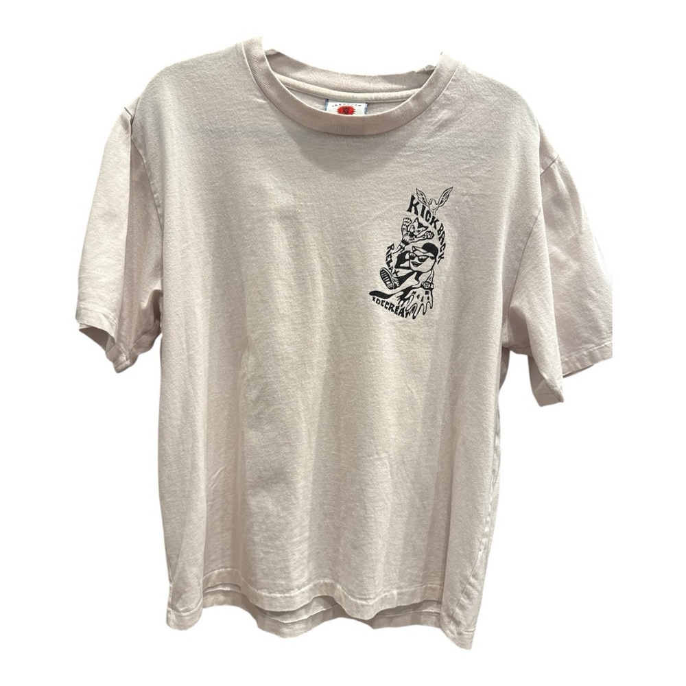 Icecream Cream Short Sleeve Tee with Graphic Design